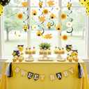 20 Pcs Party Decorations Of Bees Bumble Bee Hanging Swirl Bee Party Decorations Foil Ceiling Streamers For Baby Shower Birthday Honey Themed Party Gender Reveal Bridal Supplies
