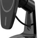 Scosche MPQ6 Magnetic Phone Holder for Car Dashboard/Windshield, 15W Wireless Fast Car Charger Stand, Hands Free Cell Phone Mount Compatible with iPhone 17/16/15/14/13/12 Series & MagSafe Case