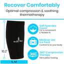 Arctic Flex Ice Sleeve for Knee, Elbow, Arm - Hot & Cold Freeze Pack Wrap for Tennis Pain Relief, Tendonitis - Gel Compression Brace for Injuries - Therapy Compress - Reusable, 360 Coverage (Small)