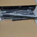 ALLZONE Partition Room Divider Curtain Rod, Adjustable Wall Divider for Room Separation, 63 to 130inch(H) & 31 to 135inch(W), No Drill, Three Mounting Options, Ideal for Creating Privacy Space, Black