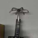 Hanging Utensil Holder Hooks Kitchen Utensil Hanger Wall Mount 360 Rotating Folding Hook Strong Suction Cup Hook Utensil Rack with 6 Hooks for Kitchen Bathroom Cabinet (Transparent Grey)