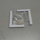 Universal Bracket Projector Screen Hanger Adjustable Ceiling Mount for Projector Screens L Shape Holder with Hooks