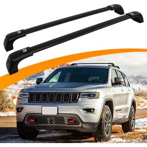 Snailfly Upgraded 260 LBS Roof Rack Cross Bars Fit for 2011-2021 Jeep Grand Cherokee Luggage Cargo Carrier Crossbars Accessories