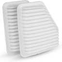 2-Pack Engine Air Filter Fits for Toyota Camry V6 (2007-2011), Avalon (2005-2012), Matrix 2.4L (2009-2013), RAV4 (2006-2012, Gas only), Lexus ES350 (2007-2012) Air Filter Replacement CA10169