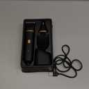 Electric Razor for Men, IPX7 Waterproof Versatile Shaver for Temple, Groin, Nose, Ear Hairs, Beard, Body Hair Trimmer, Painless Grooming Kit with 2 Replaceable Heads, Birthday Gifts for Men (2-in-1 Black)