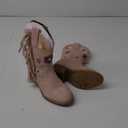 Rollda Girls Cowboy Boots, Cowgirl Boots with Tassel, Floral Embroidered Kids Western Boots for Toddler/Little Kid/Big Kid 10