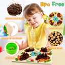 Hedgehog Game Montessori Toys for 3+ Year Old Toddlers,Baby Fine Motor Skill Wooden Toys,Early Education Counting Matching Game Toys,Hedgehog Board Game for Kids Birthday