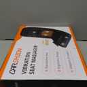 Back Massager with Heat,Heated Seat Cover Cushion with 5 Vibrating Massage Nodes Chair Pad for Pain Relief Home Office Use