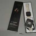 MorePro Health Fitness Tracker with 24/7 Heart Rate/Blood Pressure Monitor, Blood Oxy-gen/Sleep Tracking, 120+ Sports Activity Tracker, Smart Watch (Make/Answer Call) with Step Counter for Women Men (Urban Bronze)