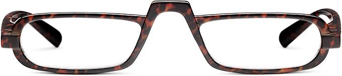 Peepers by PeeperSpecs Women's Fruit Stripe Gum Rectangular Reading Glasses 3x