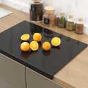Acrylic Cutting Board with Counter Lip | 60% Thicker & Durable | BPA-Free & Food-Safe Kitchen Tool | Perfect for Protecting Countertops | Versatile & Easy to Clean | Ideal for Home & Professional Use, 23"L x 17"W