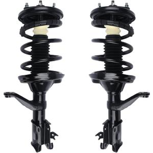 Autoround Front Complete Quick Struts Shock Coil Spring Assembly Compatible with Honda Element 2003-2011 Repalcement 172136 172135