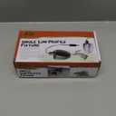 Zilla Low Profile Reptile Terrarium Fixture with Mini Compact Desert Bulb Bundle