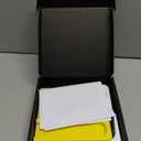 Wall-Mounted Wooden Stand Compatible with Nex Playground Console, Fixed Shelf Holder with Screws, Easy to Install Bracket for Family Gaming Setup (Lemon Yellow)