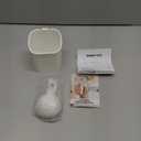 LEVERLOC Powerful Suction Cup Toothbrush Holder, Drill-Free Wall Shower Holder for Toothbrush, Toothpaste, Razor, Removable Suction Cup in Shower, Self-draining Kitchen Tableware Organizer, White