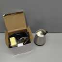 KEARLGMBH Wax Melter for Candle Making, Soy Candle Making Kit with Wax Melting Pot, DIY Candles Making Supplies Including 1lbs Soy Wax, Candle Wax Melter, Stirring Spoon, Wicks, and Centering Device (Sliver)