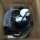 WASSERMANN 3/4 HP Sewage Pump 2 inch Discharge with Auto Float Switch, 115V 7200 GPH Cast Iron Submersible Sewer Pump, Sump Pump for Basement Sump Basin Sewer Well 2" NPT Discharge with 10 FT Cable