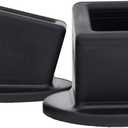 Seat Belt Buckle Holder  Easy Access to The Buckles of Rear Seats - Plug The Seat Belt in with Only One Hand  Friendly to Kids, and Passengers with Special Needs (Black x2)