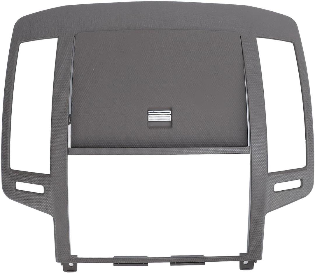 Dash Radio Bezel Center Trim Panelfor Altima 2005 to 2006 Third Generation Facelift,Center Dash Radio Bezel Decorative Wearproof Replacement