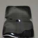 Shockproof Hard Shell Carrying Case for GPS, External Hard Drive, Power Bank, Charger, Cable, Heart Monitor, Cell Phone, Electronic Accessories - Larger Capacity Storage Pouch Travel Bag (Black)