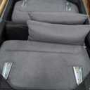 Yaheetech 46" Small Modern Fabric Sofa Loveseat Mid Century 2 Seater Sofa Couch with Lumbar Pillows, Solid Wood Legs for Living Room, Small Space, Dorm, Office, Bedroom, Dark Gray