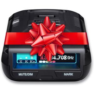 Uniden R3 EXTREME LONG RANGE Laser/Radar Detector, Record Shattering Performance, Built-in GPS w/ Mute Memory, Voice Alerts, Red Light & Speed Camera Alerts, Multi-Color OLED Display , Black (No Size)