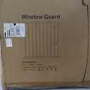 WAOWAO 36.23-61.40" Wide Window Guards for Child Safety Black 2 Piece