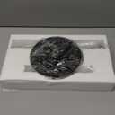 SMARTAKE Paper Towel Holder, Paper Towel Dispenser Standing Weighted Base Non Slip, Spring Arm for Easy Tear, Stainless Steel Paper Towel Holder for Home Kitchen Countertop Tabletop, Silver