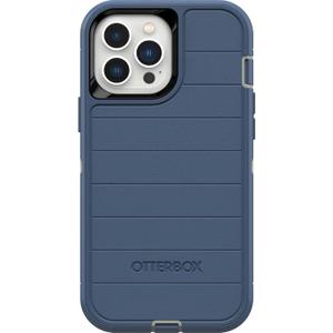 OtterBox Defender Series Screenless Edition Case for iPhone 13 Pro Max & iPhone 12 Pro Max (Only) - Case Only - Microbial Defense Protection - Non-Retail Packaging - Fort Blue
