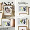 IAXIC Best Friends Picture Photo Tabletop Frames Gifts, Friendship Gifts For Men Women Friends Birthday Girl