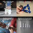 Polymaker PLA PRO Filament 1.75mm 1kg, Tough & High Rigidity Light Blue 3D Printing Filament, PolyLite PLA PRO 3D Printer Filament 1.75mm, Print with Most 3D Printers