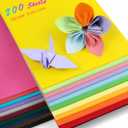 Colored Cardstock 200 sheets, 8.5 x 11 Cardstock Paper - 20 Assorted Colors, 250 GSM Card Stock Printer Paper Scrapbooking Supplies for Diy Crafts, Scrapbooking, Card Making