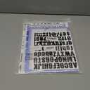 PerKoop 36 Sheets Science Fair Board Poster Boards Supplies 24 Self Adhesive Presentation Subtitles 4 Science Fair Project Titles 8 Personalized Letter Sticker for Classroom(Gradient Blue)