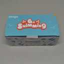 Seago Swim Goggles 2 Pack Anti-Fog Anti-UV Wide View Swimming Goggles for Kids 3-14 (Blue White & Orange Green)