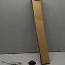 High Torque Clock Movement Mechanism Kit with 17.75" Minute Hand (Center to Tip)  23.81" Total Length  Quiet Non-Ticking Replacement for Large Wall Clocks, DIY Repair, Black