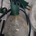 Vintage C9 Christmas Lights Outdoor, 50 FT C9 String Lights with 50 Clear Bulbs, Waterproof Christmas Tree Light for Outdoor Indoor Xmas Roofline Backyard Garden Patio Home Holiday Decor, Green Wire