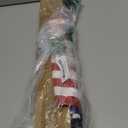 FOVPLUE 15" x 11" American Flag Kit,Clamp On Motorcycle Flag Pole Mount for Harley Touring Hard Saddlebags,Tour Luggage Pack,Luggage Carrier,car/truck roll-down window, 2-Pack