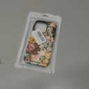 Compatible for iPhone 15 Pro Case Vintage Butterfly Rose Cute Aethetic Design for Women Girls [Compatible with Magsafe] Shockproof Anti-scratch Phone Case for iPhone 15 Pro, Retro Butterflies