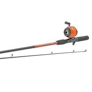 South Bend Neutron Spincast Fishing Rod & Reel Combo, Orange, 5' 6"