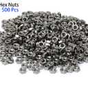 iexcell 1500 Pcs M3 x 4/6/8/10/12/16/20/25/30/35/40/45/50 Stainless Steel 304 Hex Socket Head Cap Screws Blots Nuts Washers Assortment Kit