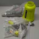 M MINGLE High Pressure Washer Gun with Foam Cannon, Foam Cannon Dual Connector Accessory, Car Wash Foam Gun Kit 1/4 Inch Quick Connector, 5 Pressure Washer Nozzle Tips