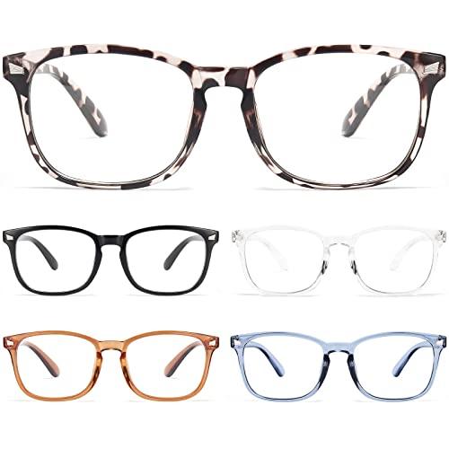 BLS BLUES Reading Glasses for Women for Home, Office & Driving - HD Clear Readers with Blue Light Blocking Protection