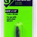 Set of 3 Pack, Greenlee Pilot Drill, 3/16 Dia X 1 1/2 In L, Small, Black