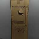 Double Camping Chair with Cooler, Oversized Heavy Duty Loveseat for Adults Portable Folding 2 Person Camp Couch Padded Comfortable Two Seat for Outdoor Beach Lawn Tailgating Sports (Black Grey)