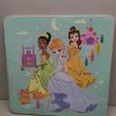 Disney Princess Girls Folding Table & Chairs Set for Kids and Toddlers 36 Months Up to 7 Years, Includes: 1 Table (36" L x 24" W x 20" H), 2 Chairs (13" L x 13.5" W x 21" H) Weight Limit: 70 lb, Onesize