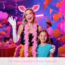 Pig Costume Set, Pink Animal Cosplay Outfit with Pig Ears Headband Nose Bow Tie Tail Gloves for Fancy Dress Parties