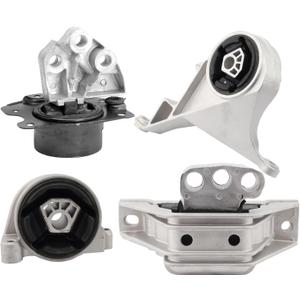 Set of 4 Motor & Trans Mounts Compatible with 2005-2006 Equinox 3.4L, 2006 Torrent 3.4L Auto Trans, Replace OE# A5324 A3082 A3069 A5325