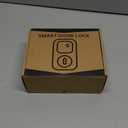 Smart Deadbolt, SMONET Fingerprint Electronic Deadbolt Door Lock with Keypad-Bluetooth Keyless Entry Front Door Digital Keypad App Control, Ekeys Sharing, App Monitoring Auto Lock for Homes and Hotel (Silver)