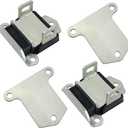 LOSTAR Pair(2) 3474 Engine Motor Mounts SBC BBC Compatible with 383/400/396/427/454 Chevy Engines