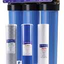 Dual Carbon 3-Stage Whole House Water Filter System (EXP 12/01/36)